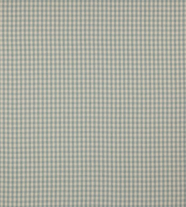 Minack Check Fabric by Colefax and Fowler Pale Blue