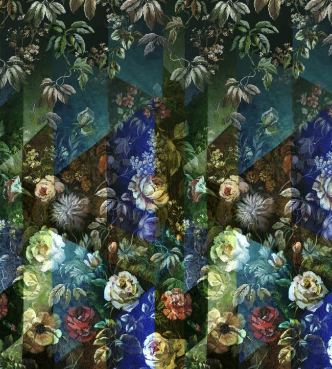 Minakari Mural by Designers Guild Cobalt