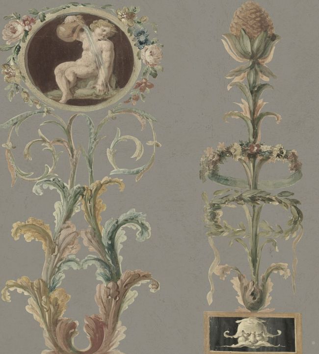 Pilasters Wallpaper by MINDTHEGAP Beige,Brown