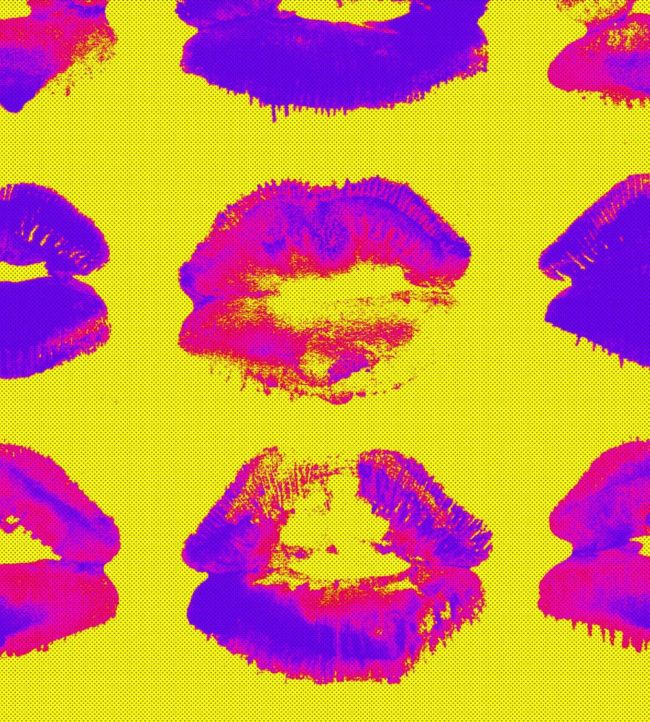 Neon Kiss Wallpaper by MINDTHEGAP