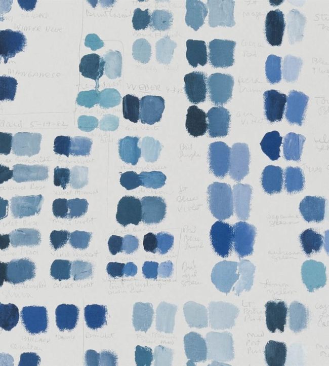 Mixed Tones Wallpaper by Designers Guild Indigo