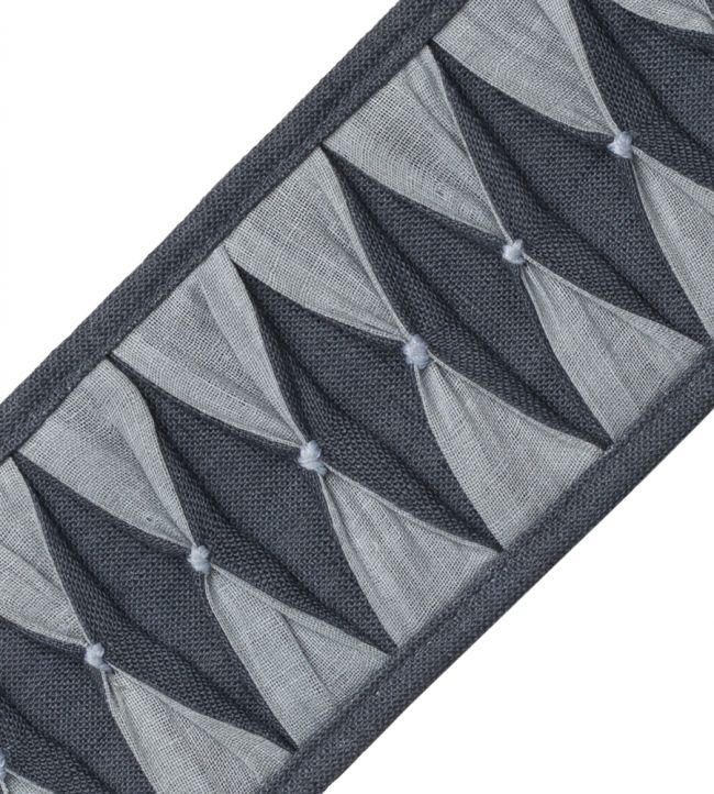 Monarch Pleated Border Trimming by Samuel & Sons River
