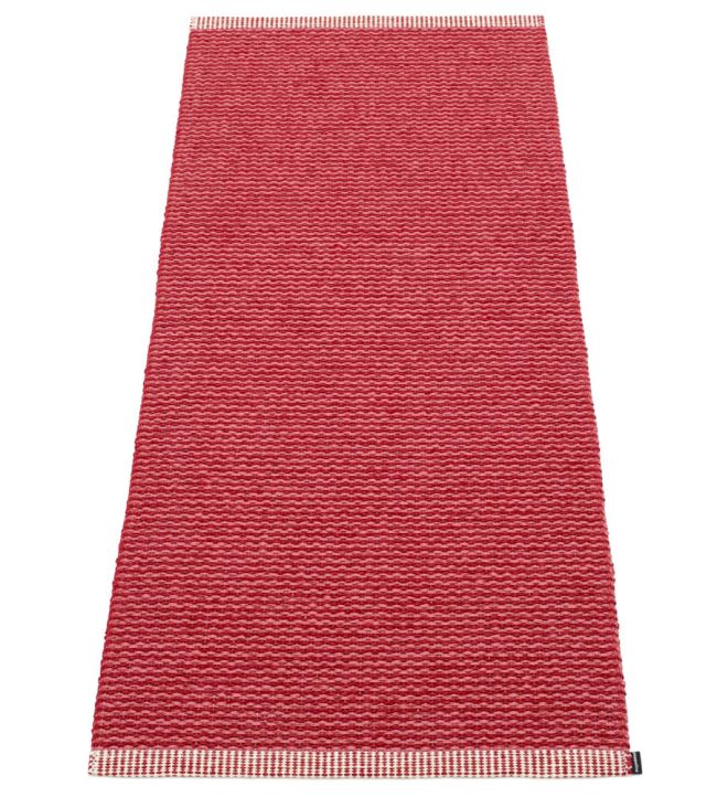 Pappelina Mono rug Blush/Dark Red MN7E615 Blush/Dark Red