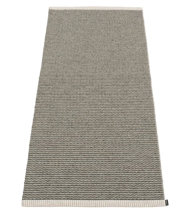 Pappelina Mono rug Charcoal/Warm Grey MN9A615 Charcoal/Warm Grey