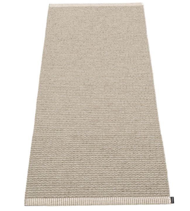 Pappelina Mono rug Dark Linen/Linen MN9G615 Dark Linen/Linen