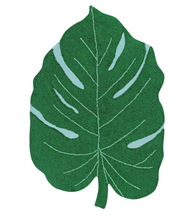 C-MONSTERA-Monstera Leaf-Rugs-Green Green