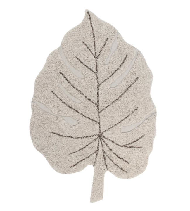 C-MON-NAT-Monstera-Rugs-Natural Natural