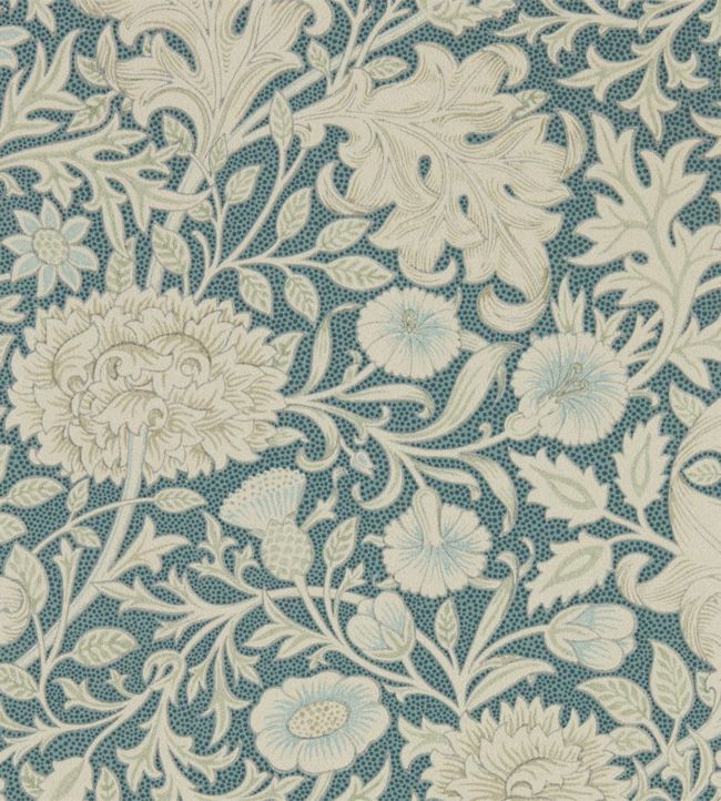 Double Bough Wallpaper by Morris & Co Slate Blue