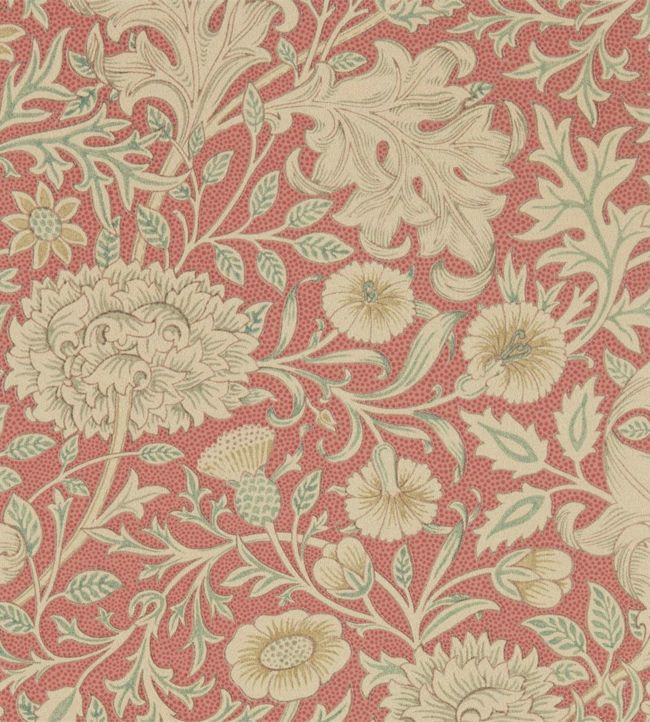 Double Bough Wallpaper by Morris & Co Carmine Red