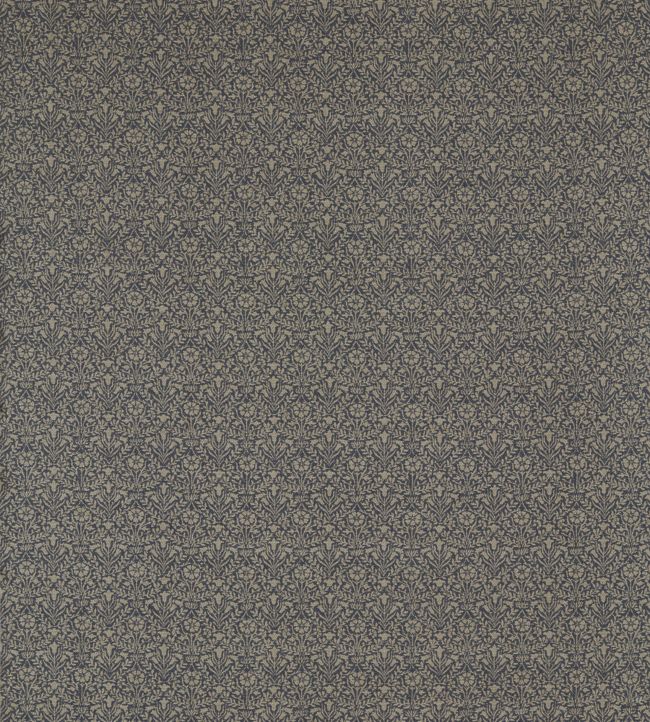 Bellflowers Weave Fabric by Morris & Co Indigo