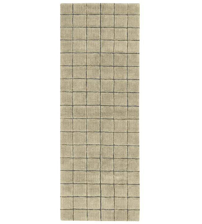 Lorena Canals Mosaic Runner rug Moss WO-MOSAIC-MOS-R Moss