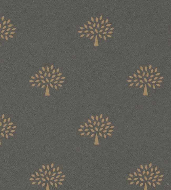Grand Mulberry Tree Wallpaper by Mulberry Home Charcoal