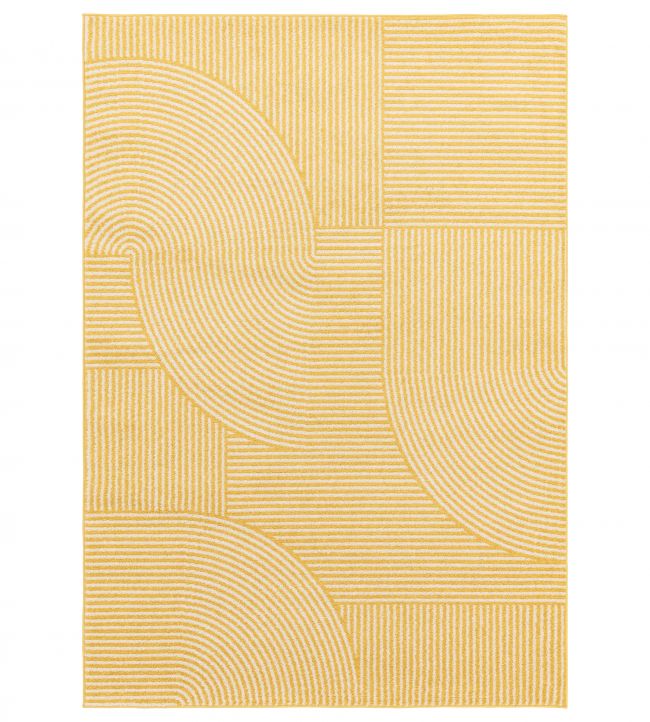 Asiatic Muse Geometric rug Yellow MU18-80150 Yellow
