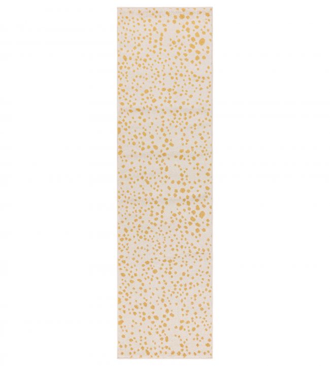 Asiatic Muse Spotty Runner rug Yellow MU12-60240 Yellow