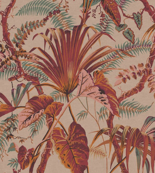 Mustique Fabric by Warner House Spice