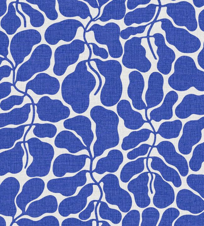 My Secret Garden Wallpaper by Borastapeter Electric Blue