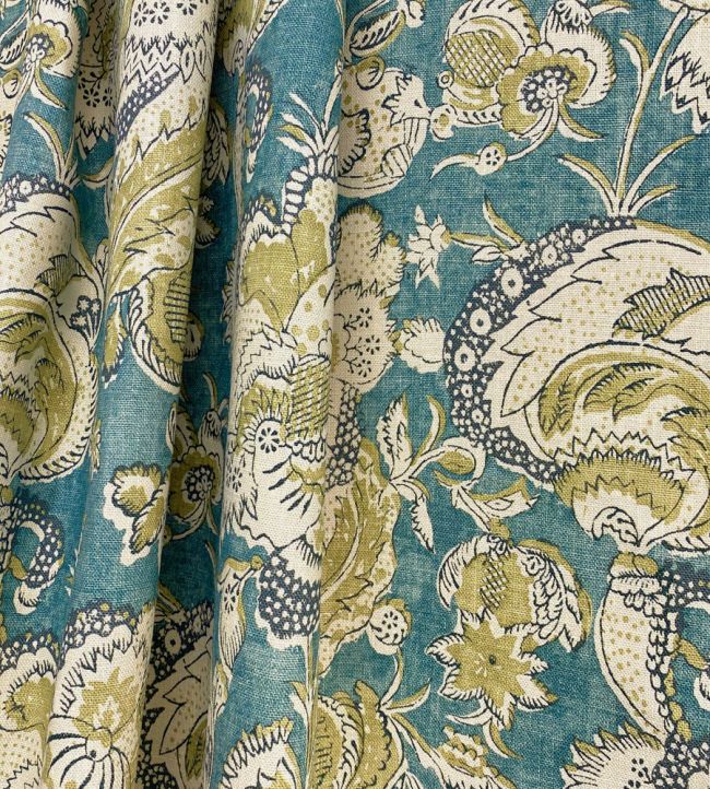 Naboyka Fabric by Ian Sanderson Sea Green