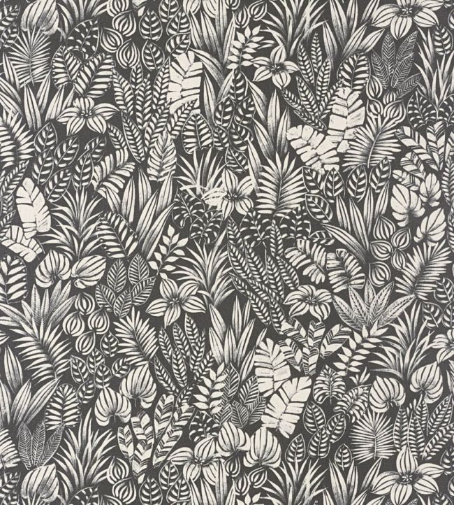 Napa Valley Wallpaper by Casadeco Noir Reglisse