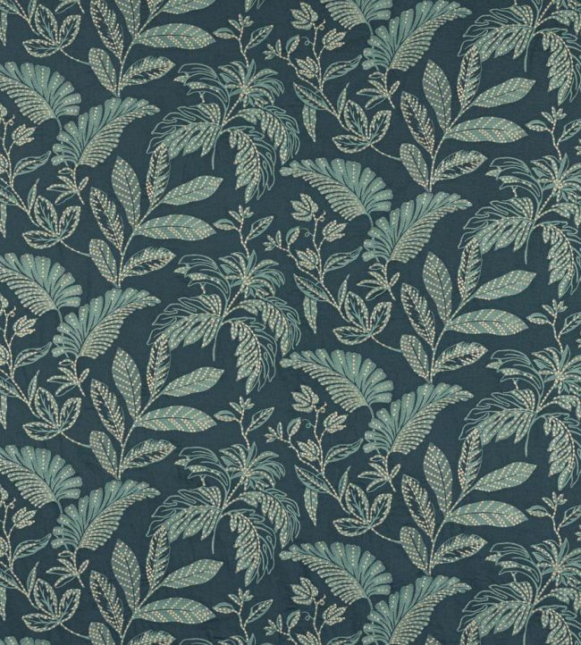 Nemus Fabric by Jane Churchill Indigo