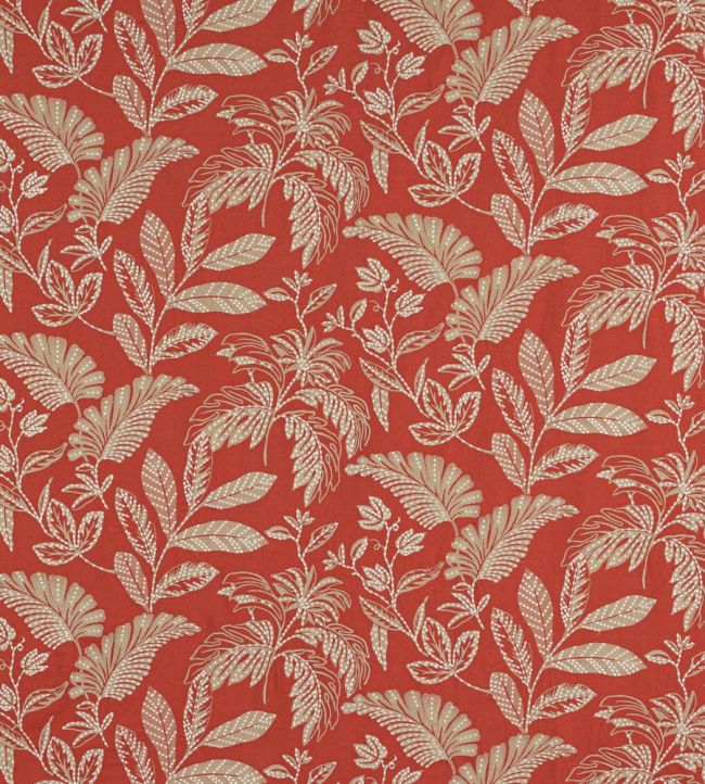 Nemus Fabric in Red by Jane Churchill Jane Clayton