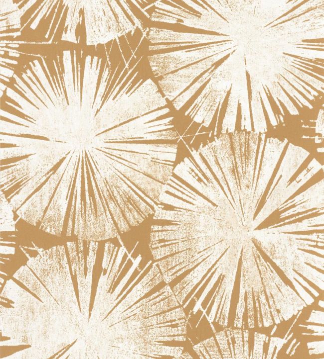 Nenuphar Wallpaper by Casadeco Jaune Mordore