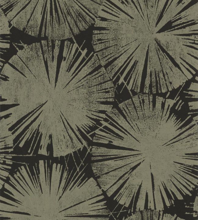 Nenuphar Wallpaper by Casadeco Vert Kaki