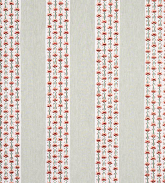 Neora Fabric by Jane Churchill Pink/Green