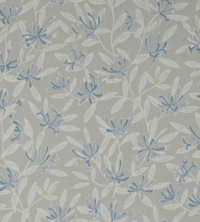 Nerissa Wallpaper by Jane Churchill Blue