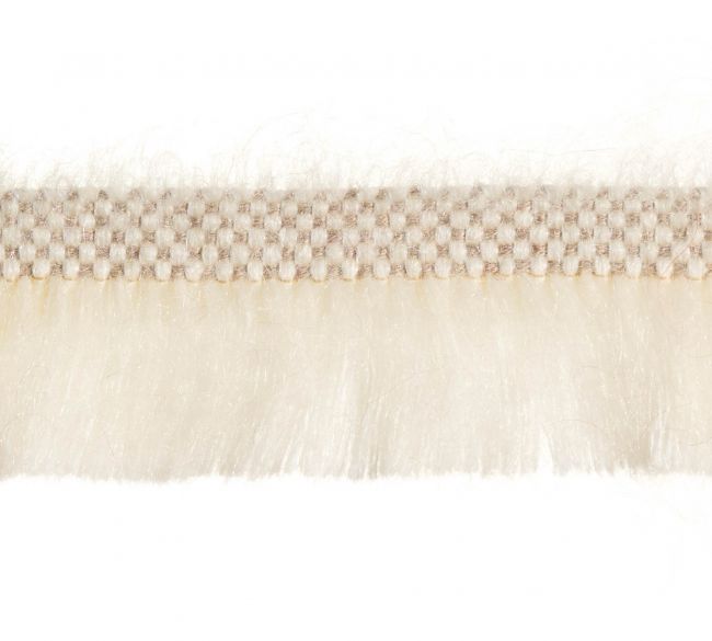 Neva 30mm Mohair Cut Fringe Trimming by Houles Flocon