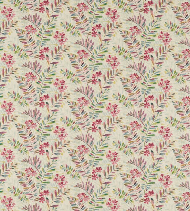 New Grove Linen Fabric by Studio G Multi