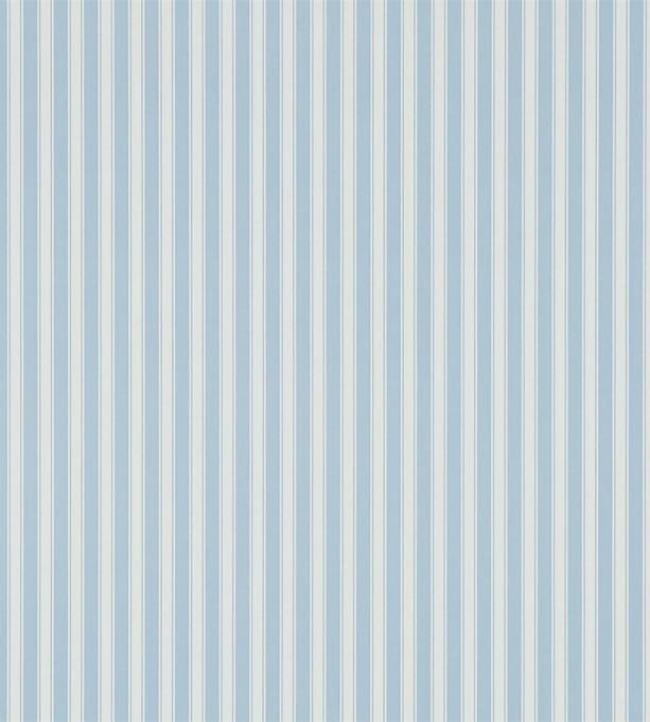 New Tiger Stripe Wallpaper by Sanderson Blue/Ivory