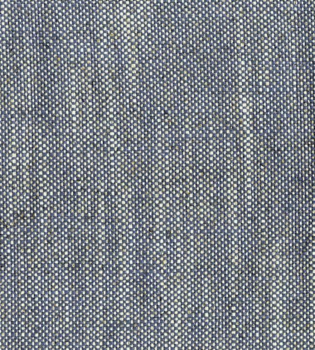 Newbury Fabric by Ian Mankin Bluestone