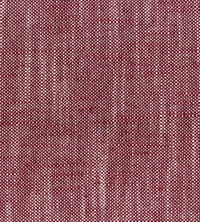 Newbury Fabric by Ian Mankin Garnet
