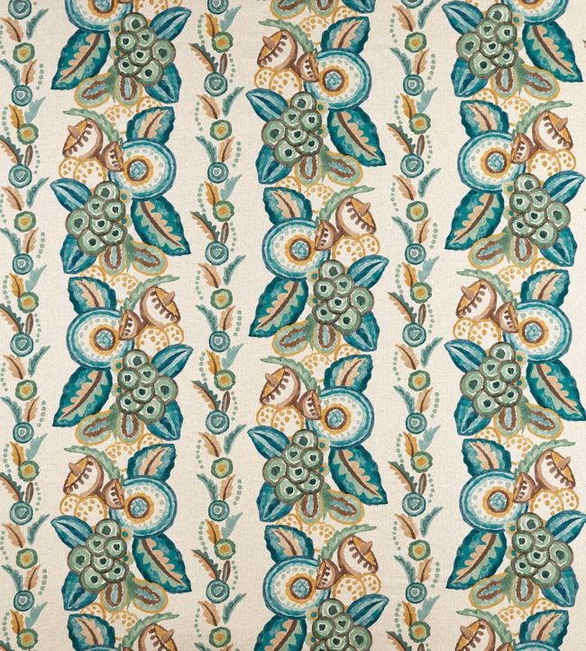 Ashdown Stripe Fabric by Nina Campbell in 2 Jane Clayton