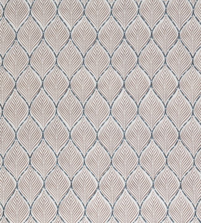 Bonnelles Fabric by Nina Campbell Chocolate