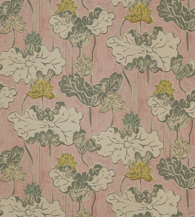 Ninfea Mania Fabric by Jim Thompson No.9 Blush