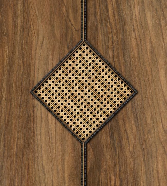 Diamond Webbing Wallpaper by NLXL Oak