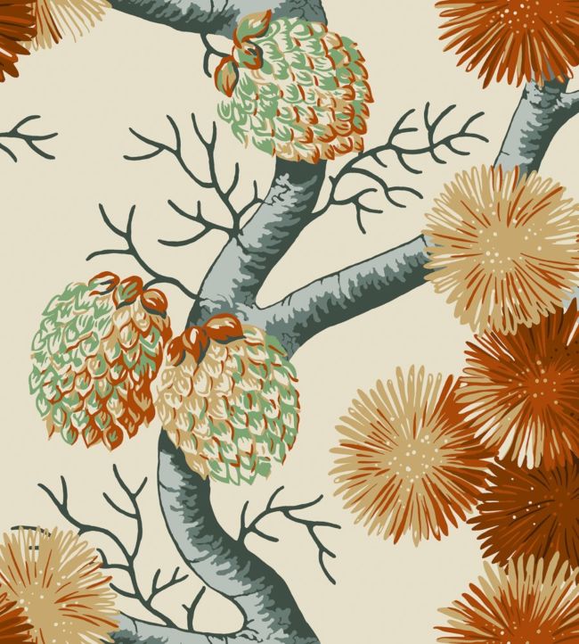 Arbre De Vie Fabric by Nobilis 55