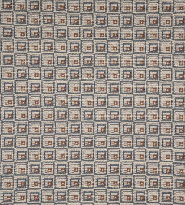 Nomade Fabric by Lelievre Gris Bleu