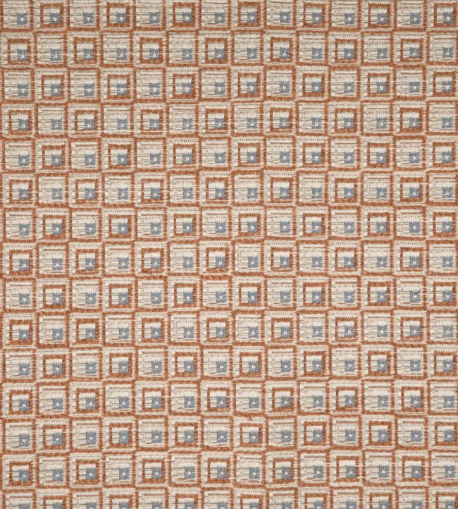 Nomade Fabric by Lelievre Terracotta