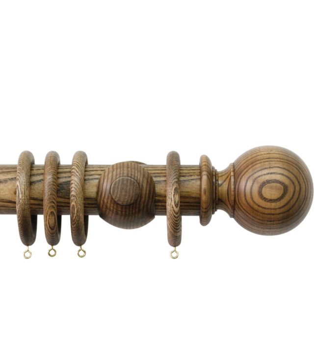 Oakham 50mm Wooden Light Oak Ball OAK180R/LOK/H5061Fx2/LOK 180cm Cup 18 Light Oak