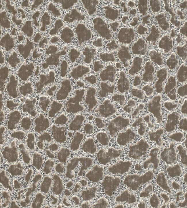 Ocelot Fabric in Spacedust by Zinc Jane Clayton