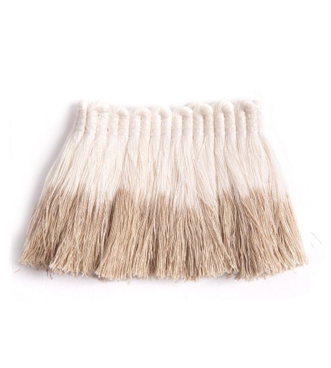 Ombre Fringe Trimming by Christopher Farr Cloth Natural