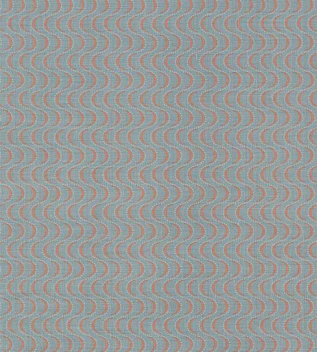 Ondine Fabric by Vanderhurd Bluestone/Natural
