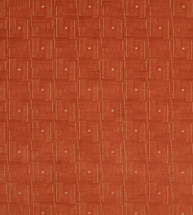 Orson Fabric by Jane Churchill Copper