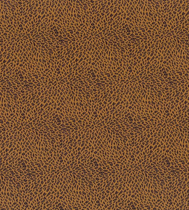 Macklin Fabric by Osborne & Little Burnt Orange/Blackcurrant