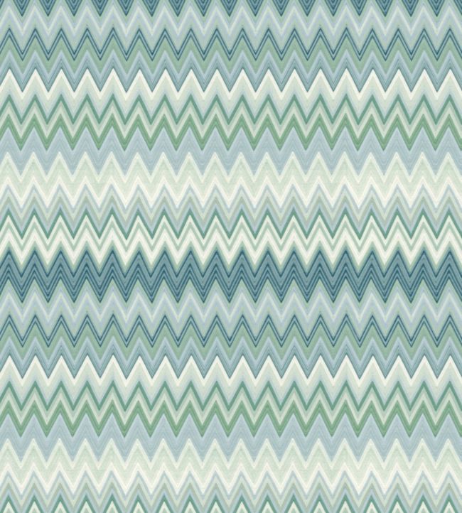 Zig Zag Multicolore Wallpaper by Missoni Wallcoverings 63