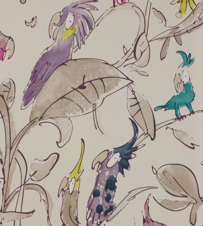 Cockatoos Wallpaper by Osborne & Little in 3 Jane Clayton