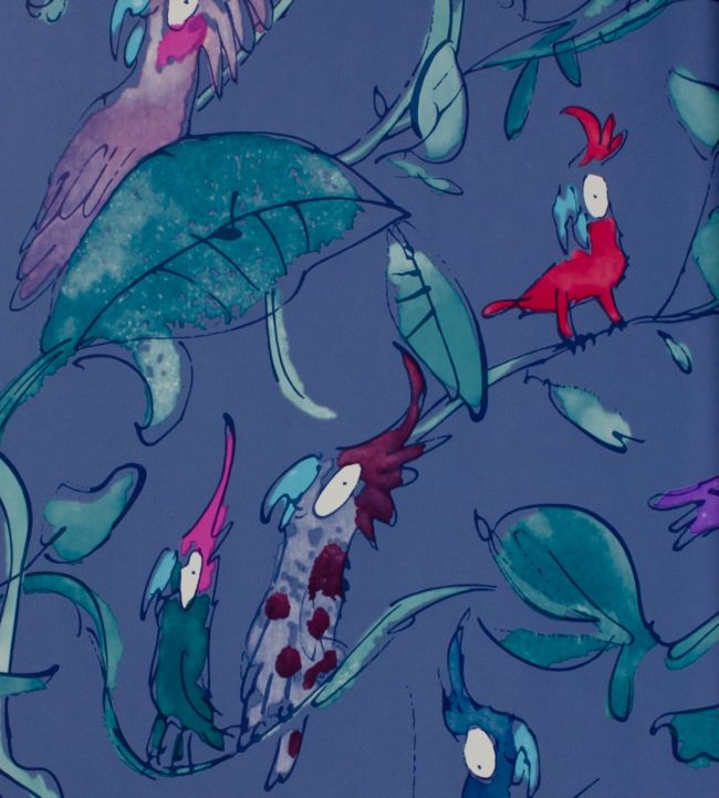 Cockatoos Wallpaper by Osborne & Little in 5 | Jane Clayton Cockatoos Wallpaper by Osborne & Little in 5 | Jane Clayton