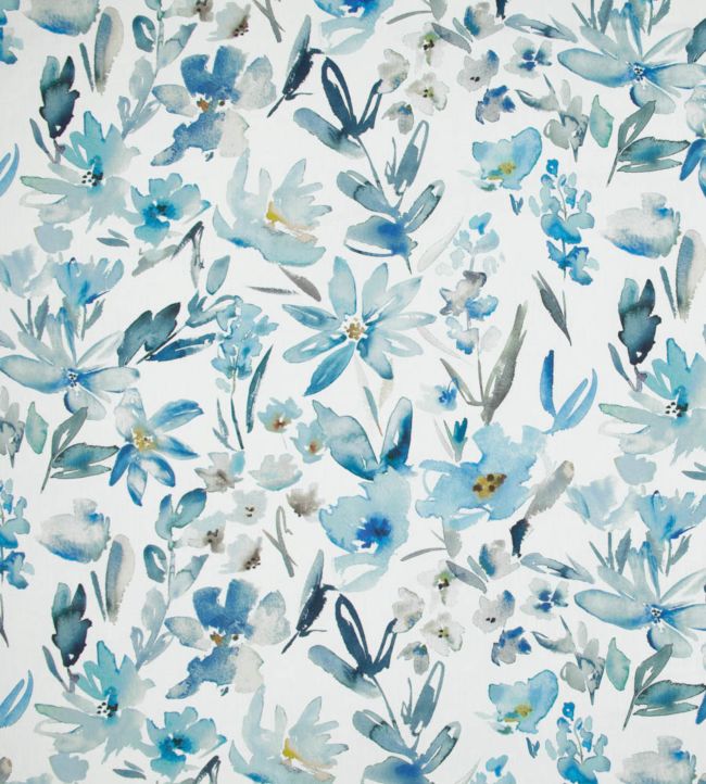Otelie Fabric by Romo Cobalt
